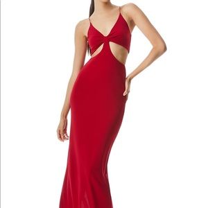 Alice + Olivia Havana dress in red size 4